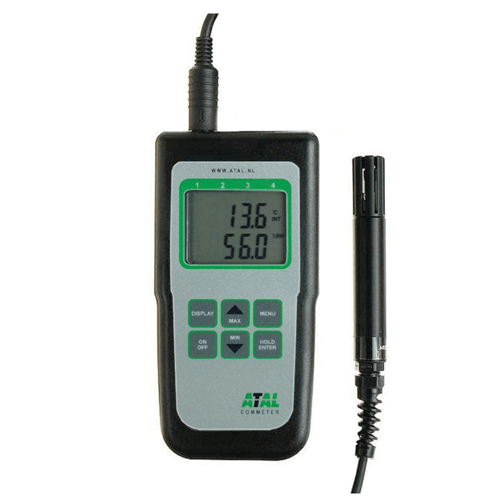 Afbeelding van ATD-07 Handmeter met datalogger 2 kanalen temperatuur, RV en dauwpunt